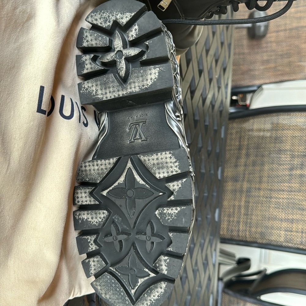 Louis Vuitton Combat Boots